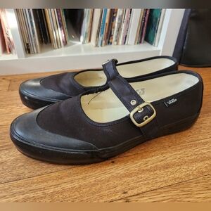 Vans Women's Black Mary Jane Ballet Flats Size 10